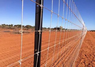 high tensile wire fence deer