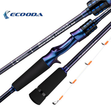 Ecooda emfbソリッドカーボン釣り竿 - 軽量ボートロッド1.53m -2.13m