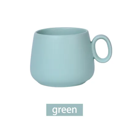 Cute Custom Pattern 280ml Ceramic Mug: Perfect for Coffee, Milk, and Breakfast