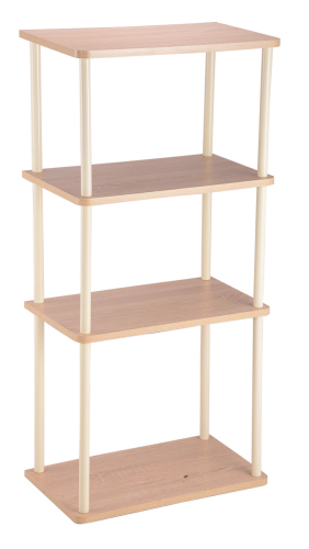 Multifunktion 4 -Tier -Bücherregal