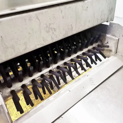 chicken slaughtering line equipment of quail plucker