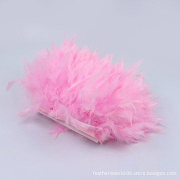 Wholesale Turkey Feather Trim Decorations: Bridal Stage Skirts, Clothing Accessories, and Fabrics