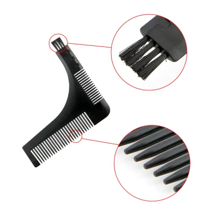 Premium Mustache Comb & Beard Stencil: Hot Selling Quality Tools for Men