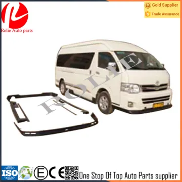 2010-2013 Japanese Toyota hiace whole car surrounded wide body 1880 bumper body kits 13 seats