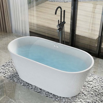 Отдельно стоящая классическая массажная ванна - Baignoire Bathtub