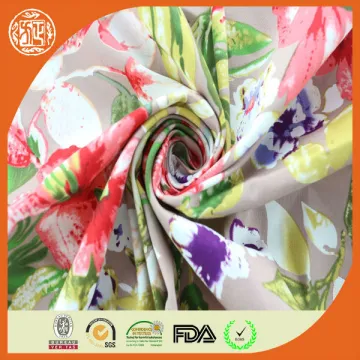 Latest style printed 100% cotton muslin fabric