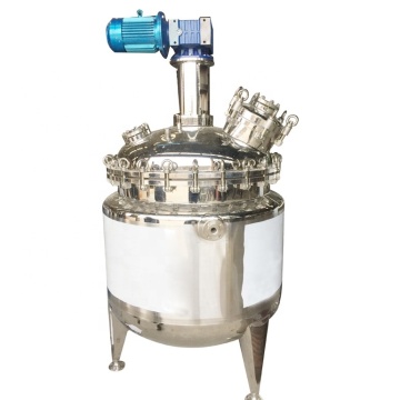 Réservoir de mélangeur en acier inoxydable avec veste en acier