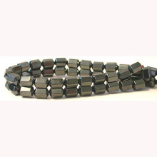 Hematite 6side Barrel Beads 6X8MM