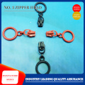 Customized clothing zipper head