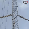 Projeto modular de torre estaiada para estabilidade