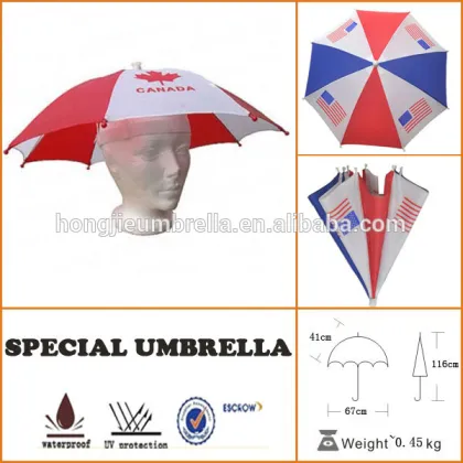 Cheaper waterproof happy umbrella clear umbrella hat beach umbrella anchor
