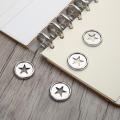 1pcs 28mm Notebook Mushroom Hole Button Plastic Accessories Button Loose Book Discs A5 Book DIY Discbound Buckle Binder