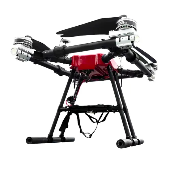 Large-scale multi-rotor load-carrying power wire throwing fire rescue UAV