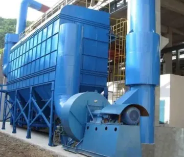 Low carbon footprint dust collection system
