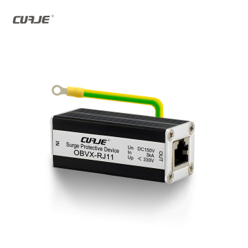 RJ11/RJ12ダムコントローラーとデータライン保護を備えたサージプロテクターパワーストリップ