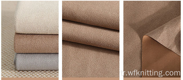 % 100 Polyester Su Geçirmez Tüplü Mikrofiber Süet Kumaş