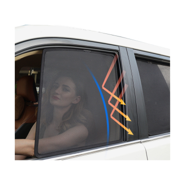 2PCS/Set Front/Rear Magnetic Car Window SunShades Mesh Shade Blind For Honda Peugeot Toyota Nissan KIA HYUNDAI VW Lexus BMW BENZ