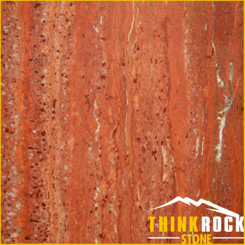 Natural Red Travertine for Wall and Floor Tile