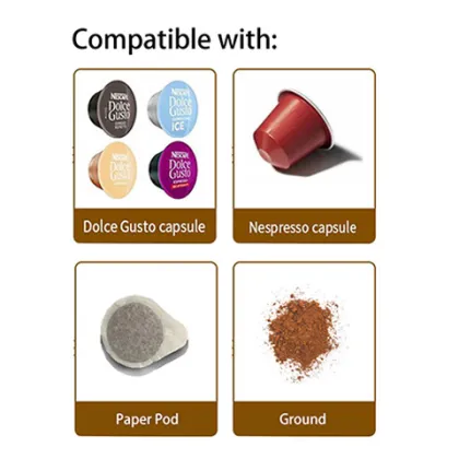 Dolce Gusto Coffee Capsule Machine - Multi-System Cafe Solution