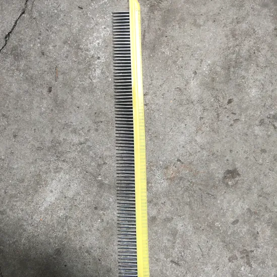 27cm Flat Pin and 23cm Round Pin Strips for NSC Carding Textile Machine Parts - Textile Machinery