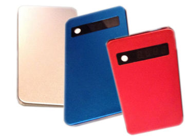Portable Li Polymer Mini Power Bank For Mobile Phone / Tablet Pc / Camera