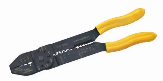 Multi-functional wire insulation cutting pliers