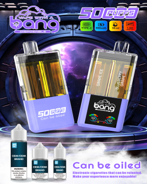 Bang 50000 Puffs Refilling Eliquid Ecig Vapes