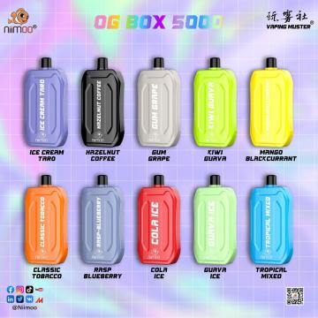 Thương hiệu Ecigarette Lưới OG 5000puffs