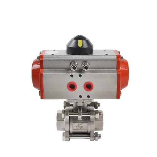 Pneumatic Actuated Ball Valve With Limit Switch