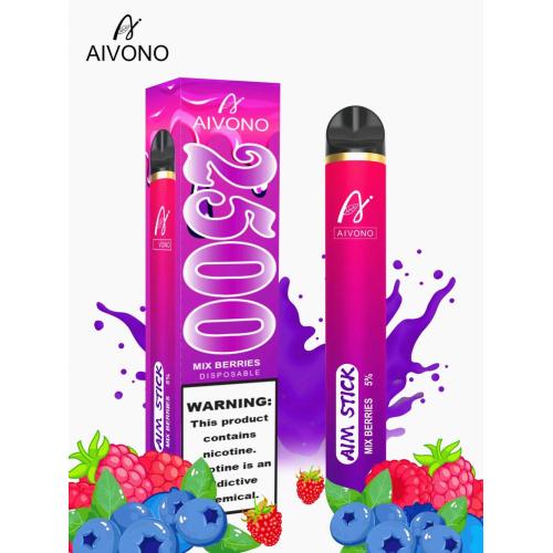 Preço de atacado Aivono Aim Stick 2500 Puffs Kit