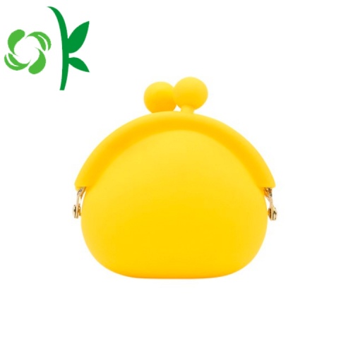 Quà tặng đám cưới Zipper Cartoon tiết kiệm không gian Silicone Purse