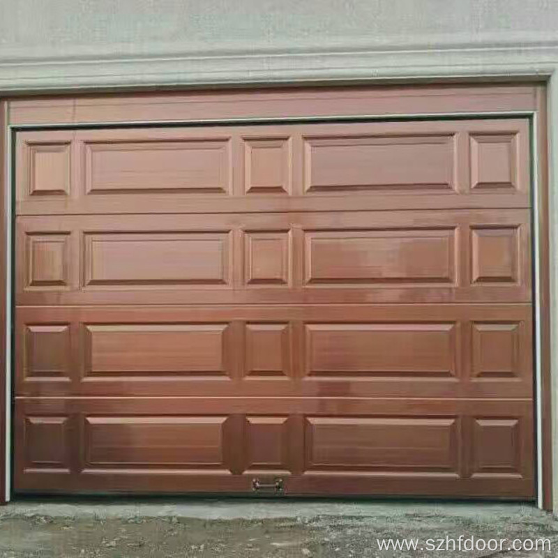 Automatic garage sliding door