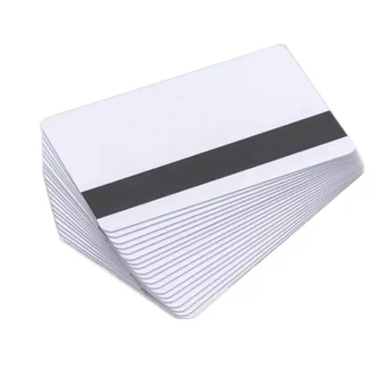 White Blank Cards For Zebra Printer