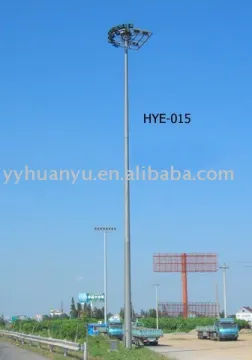 solar middle lighting pole