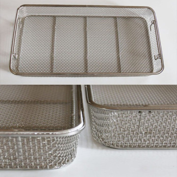 Stainless Steel Weave Wire Mesh Baskets