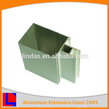 6000 Series Powder Coated Or Anodizing Custom Design Aluminum Extrusion Curtain Wall Profile