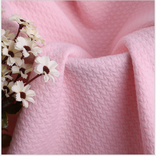 Soft Knitted Jacquard Air Layer Baby Cloth Fabrics