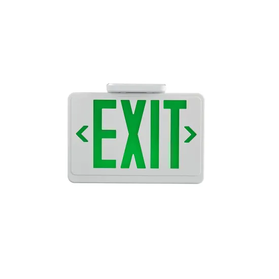 3W LED Commercial Exit Sign with Battery Backup