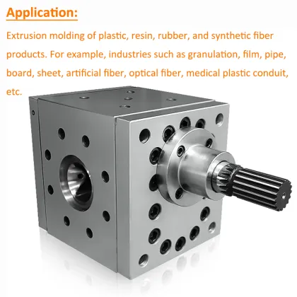 Shanghai Jishen Hot Melt Glue Melt Pump for Plastic Extruder