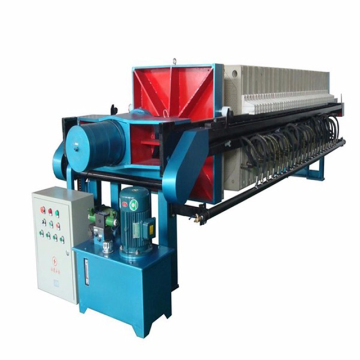 Semi automatic sludge dewatering wastewater treatment filter plate press filter machine factory price