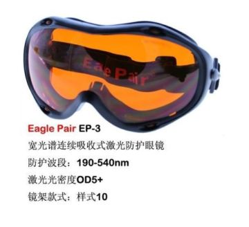 190nm-405nm-445nm-473nm-520nm UV Green Laser Protective Goggles
