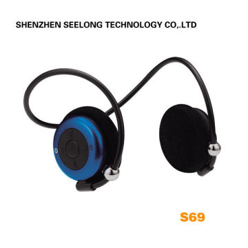 Headband Wireless Handsfree Bluetooth Headphones , Led Indicator Stereo Usb Earphone