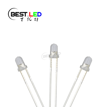 Super Bright 3mm Natural White LED 4000-4500K 7-8lm