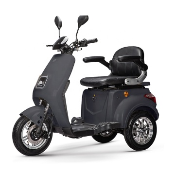 Nuovo Design Disco anteriore e triciclo elettrico a led freno a tamburo posteriore con motore da 980 W, batteria da 48 V, capacità di 24ah, un sedile per adulti - modello OEM