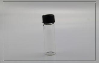 4ml Sample Glass Vials with black plastic cap / PTFE septa