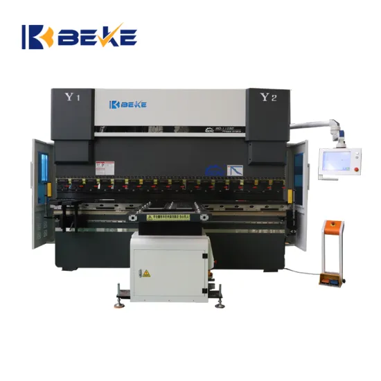 Energy-Efficient 110T 3200mm CNC Hydraulic Press Brake Equipped with CT15 System for Sheet Metal Bending