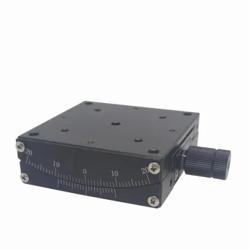 PT-SD5050 Precise Manual Goniometer Stage Dovetail Platform Optical Sliding Table