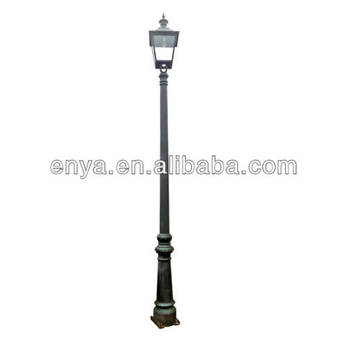 Cast Iron Tapered Outdoor light Pole, Street Lamp post