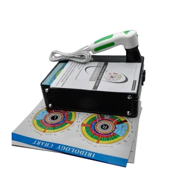 High technology 12 million pixels iriscope iris recognition analyzer iridology