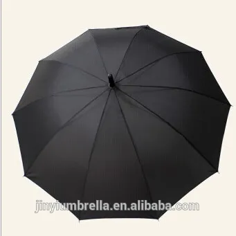 Blue business man straight umbrella advertising umbrella
